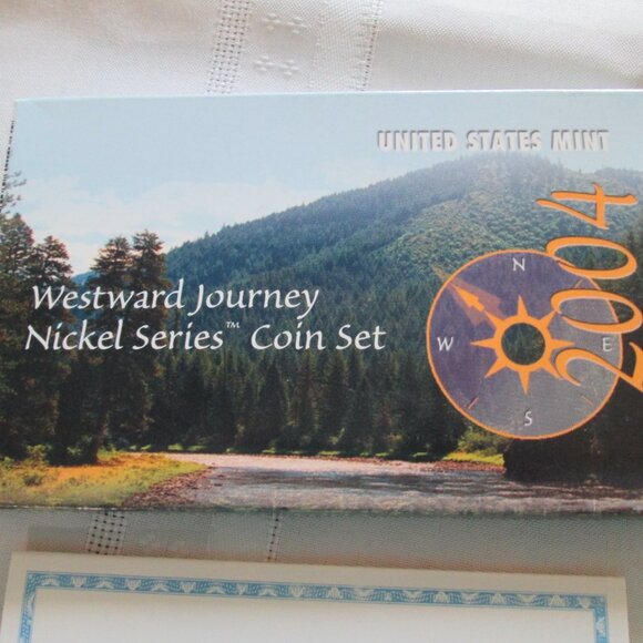 2004 U.S. Mint Westward Journey Nickel Series Coin Set – Original Packaging - Picture 1 of 3